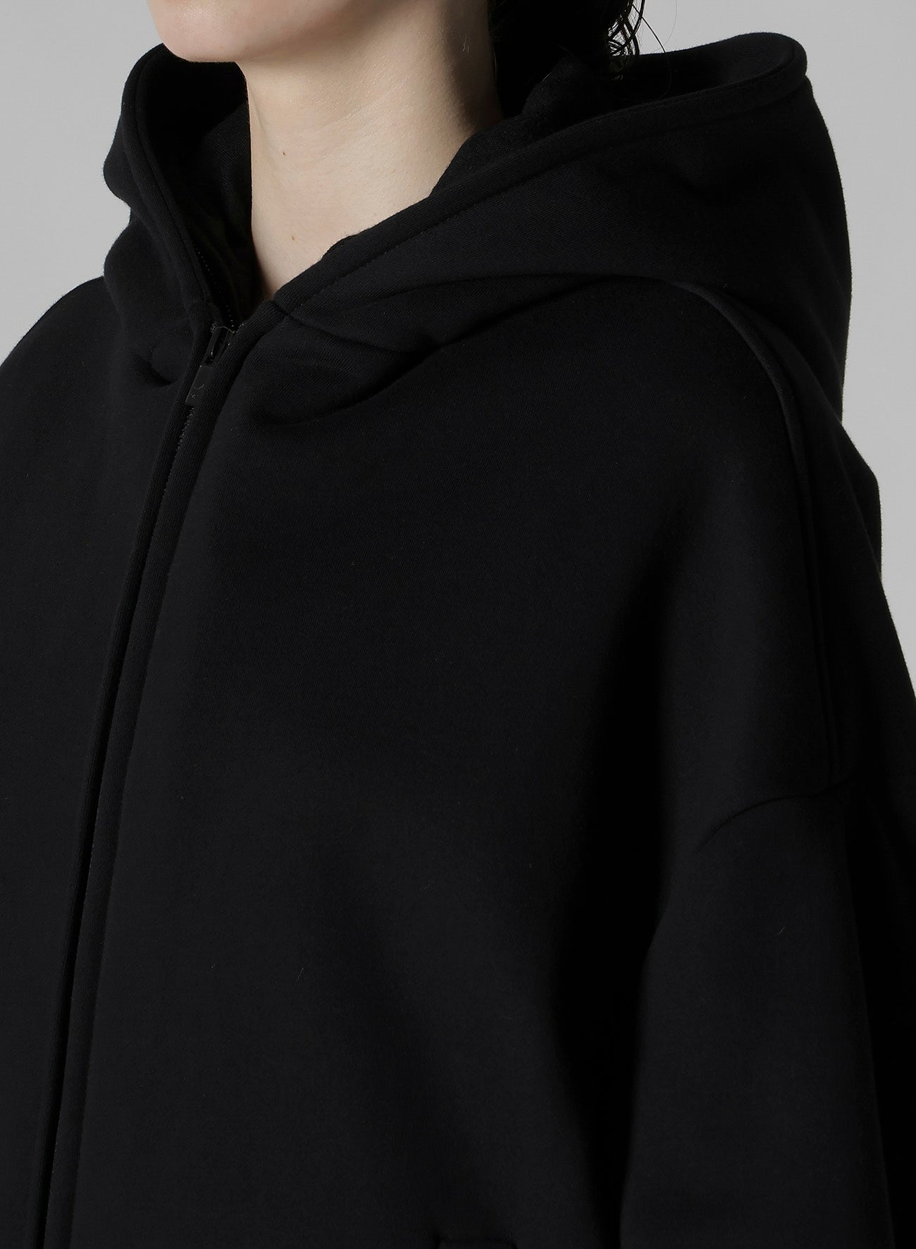 HEAVY FLEECE COLLARED BLOUSON