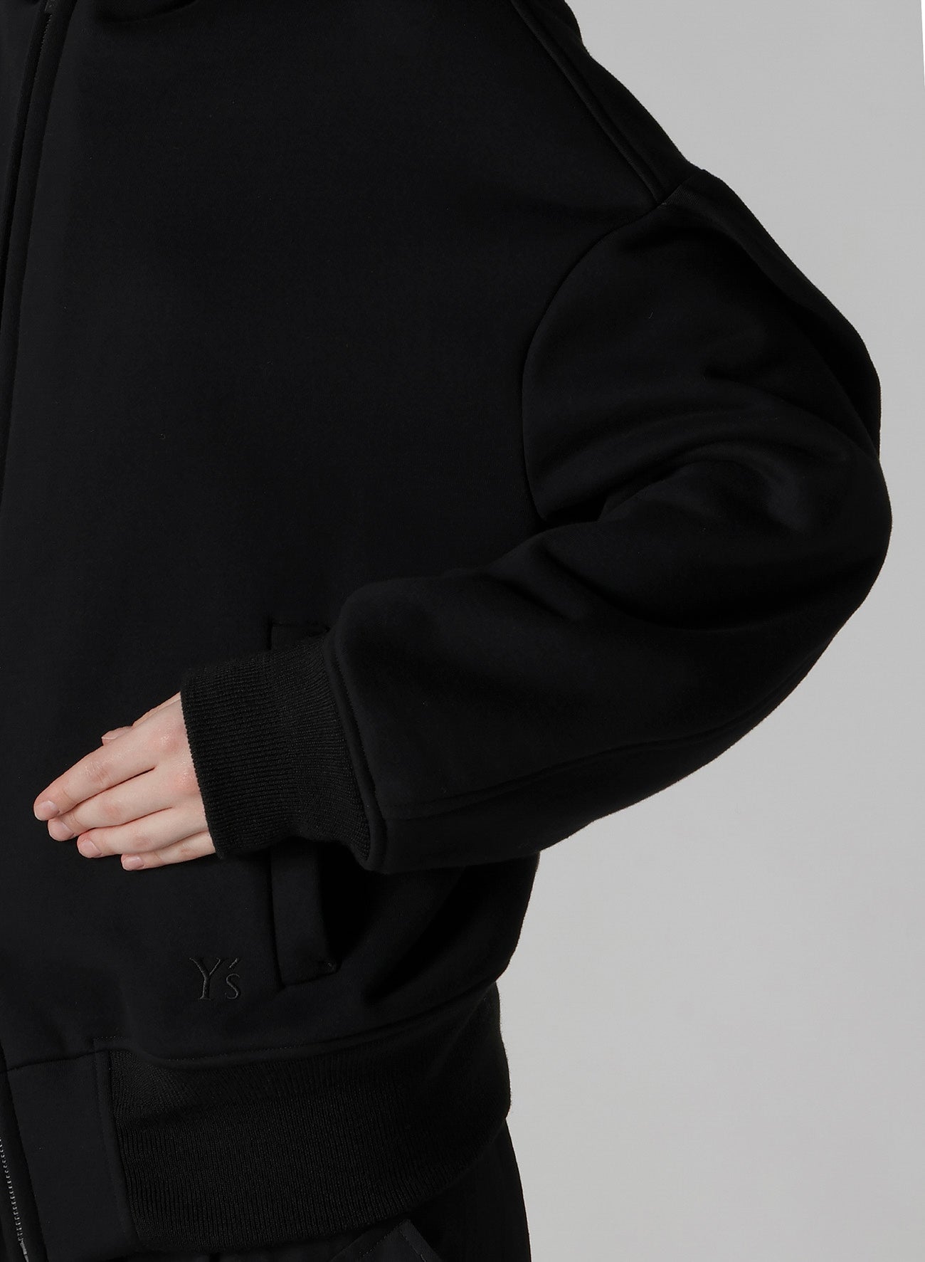 HEAVY FLEECE COLLARED BLOUSON