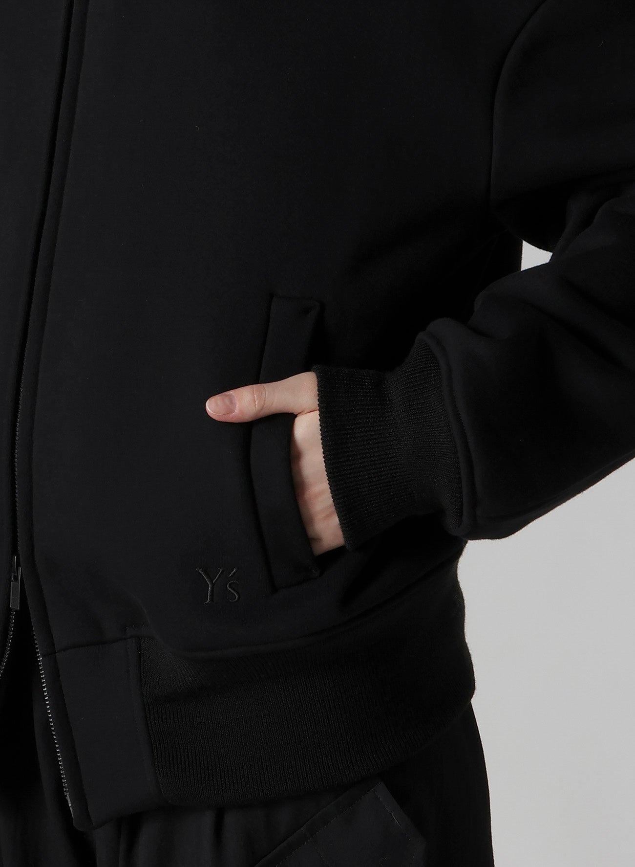 HEAVY FLEECE COLLARED BLOUSON