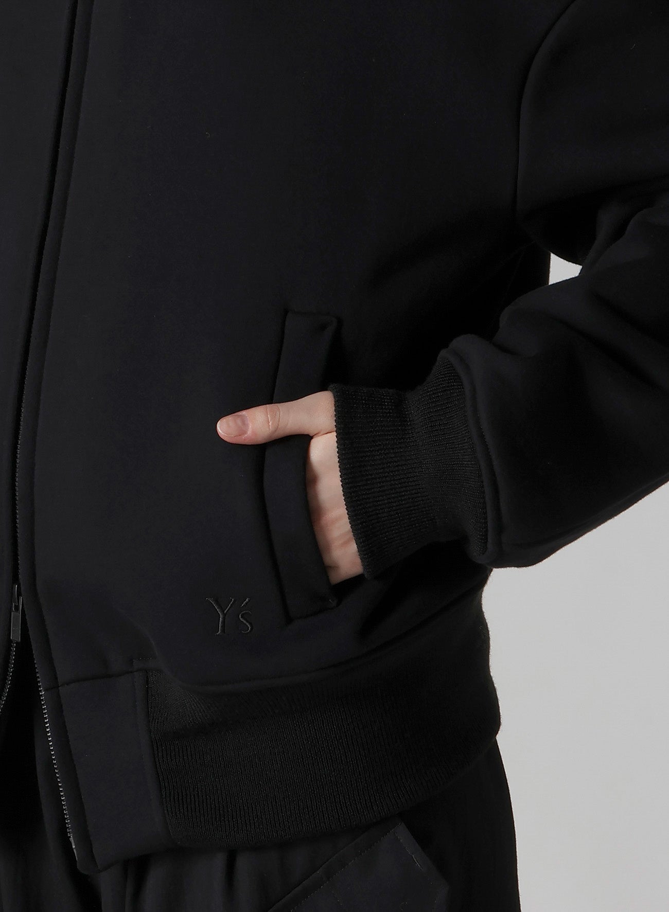 HEAVY FLEECE COLLARED BLOUSON