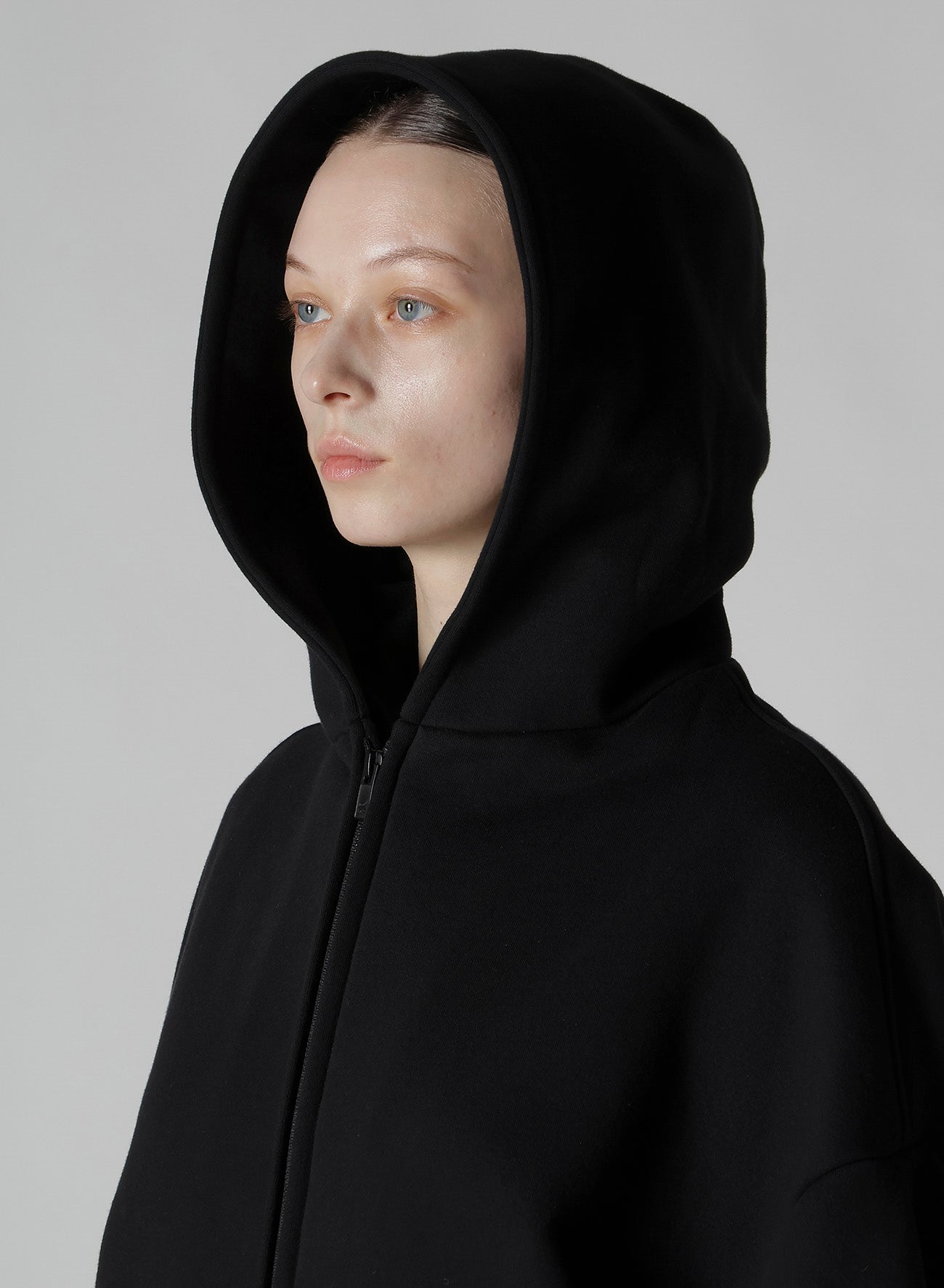HEAVY FLEECE COLLARED BLOUSON