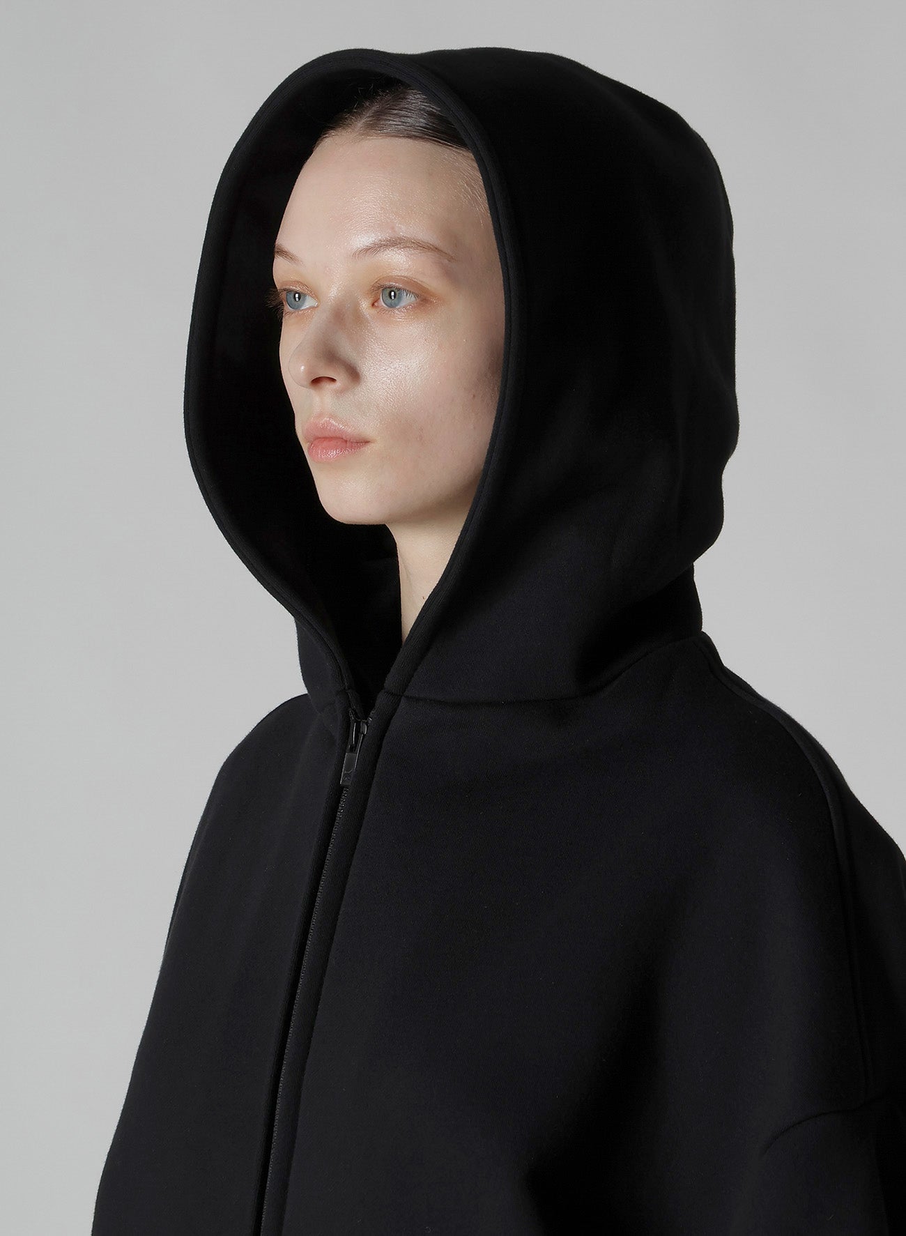 HEAVY FLEECE COLLARED BLOUSON