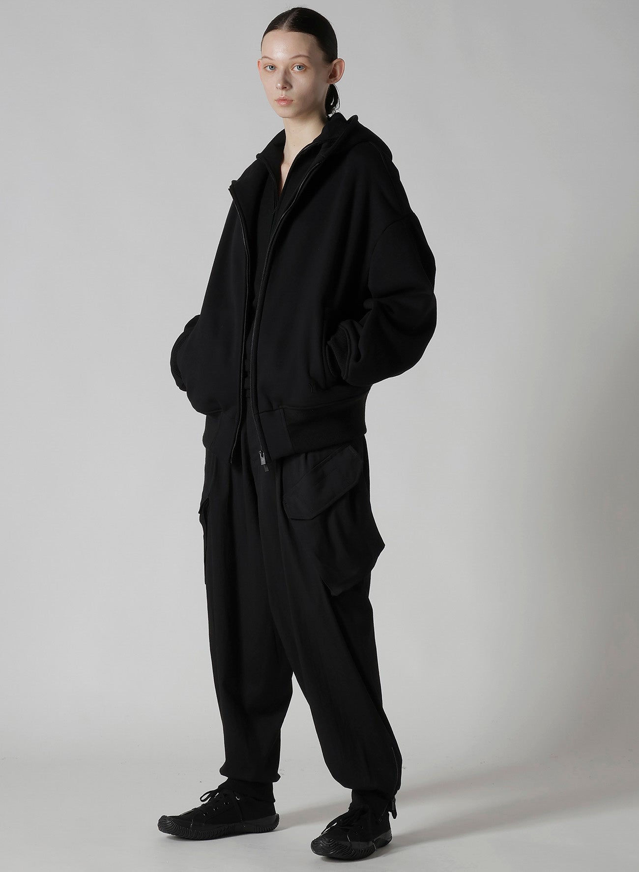 HEAVY FLEECE COLLARED BLOUSON