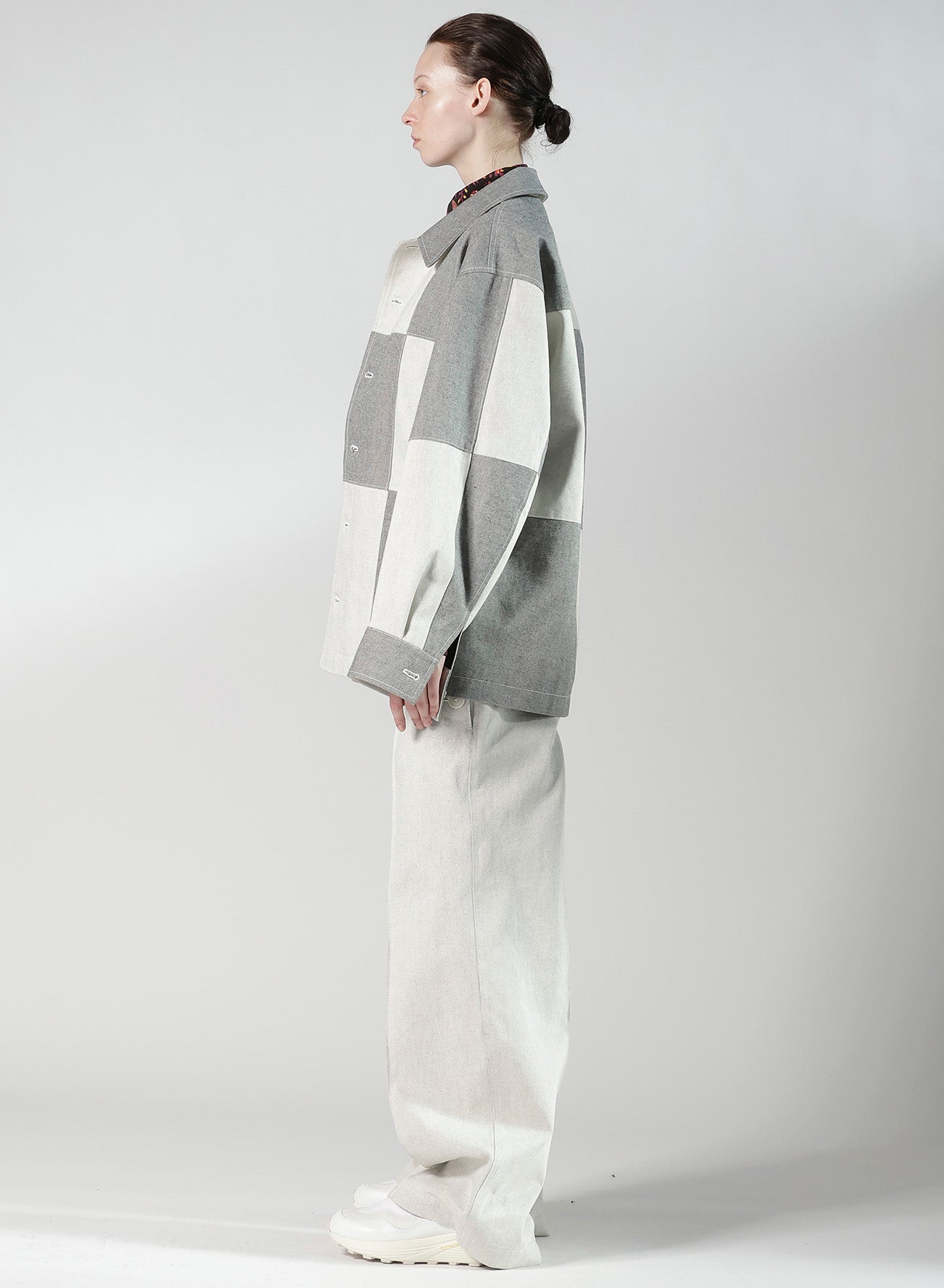 UNEVEN YARN DENIM SHIRT BLOUSON