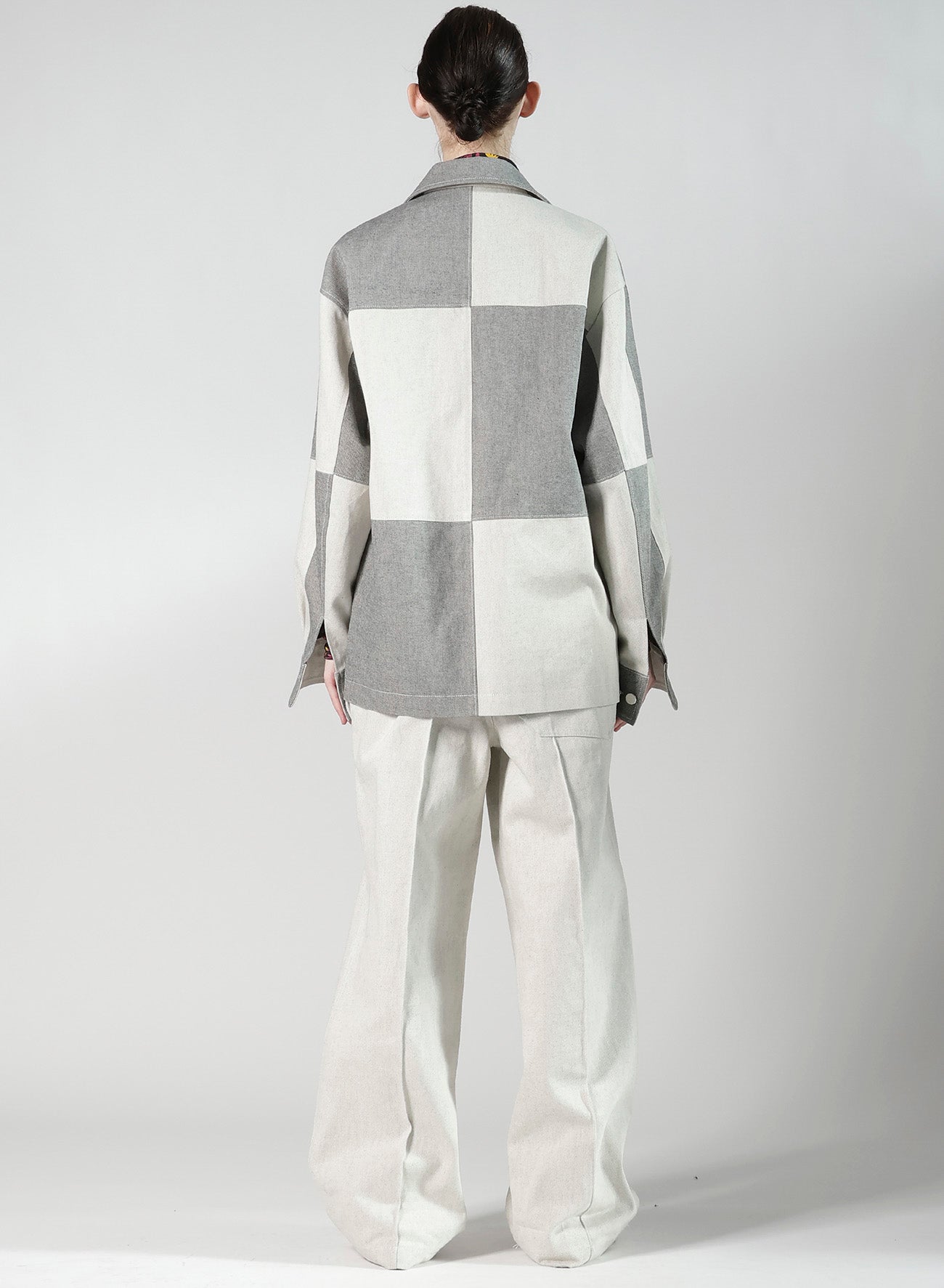 UNEVEN YARN DENIM SHIRT BLOUSON