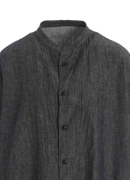 6OZ STAND COLLAR BLOUSE