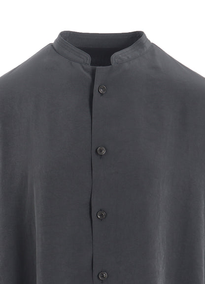 CREPE de CHINE STAND CAPE BLOUSE