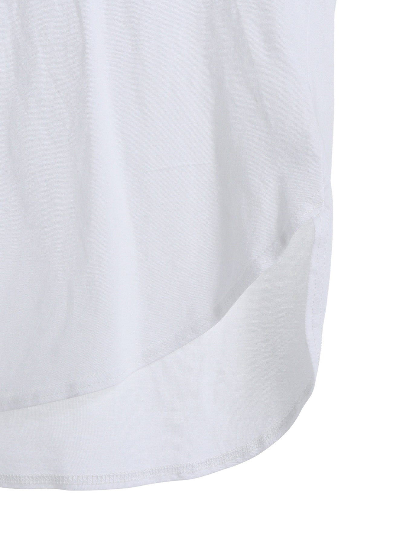 COTTON LAWN CUT&SEWN COMBINATION PULLOVER