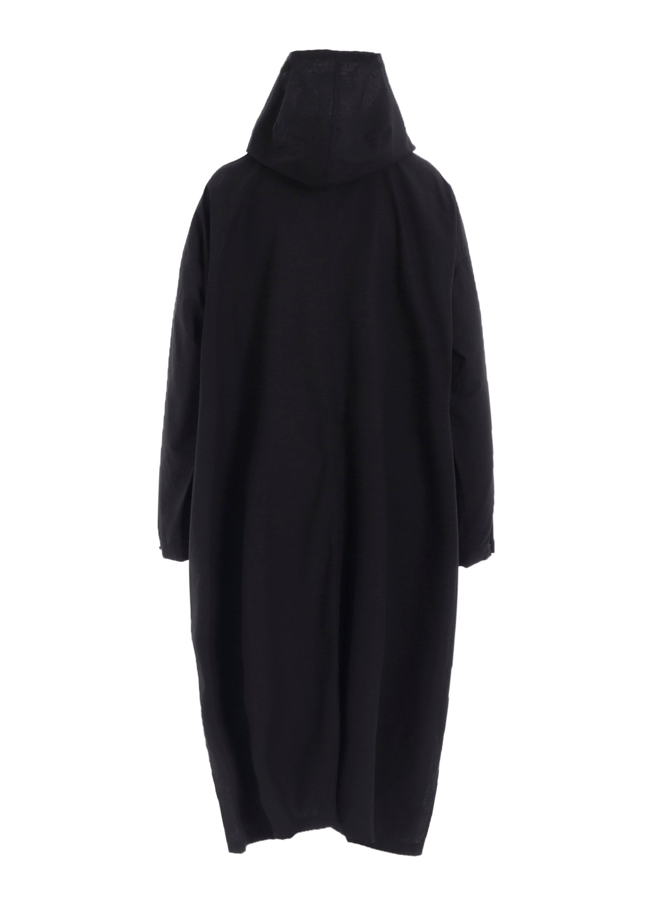 COTTON/LINEN BROADCLOTH HOODIE COAT D