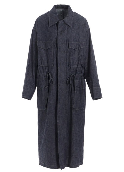 6OZ 4-POCKET LONG DRESS