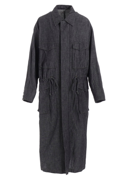 6OZ 4-POCKET LONG DRESS