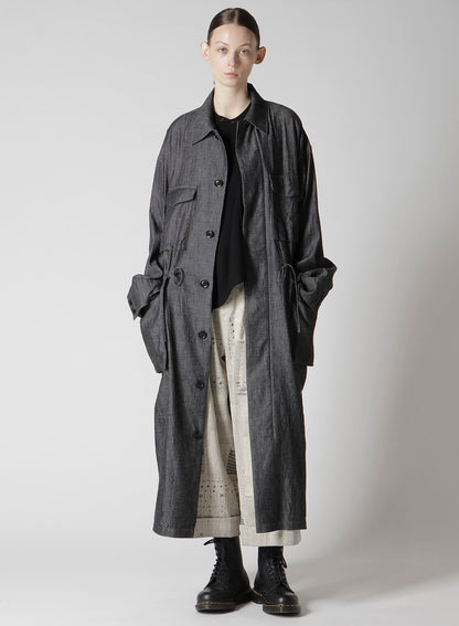 6OZ 4-POCKET LONG DRESS