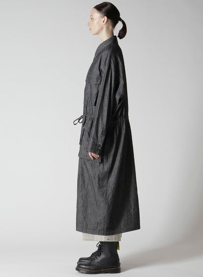 6OZ 4-POCKET LONG DRESS