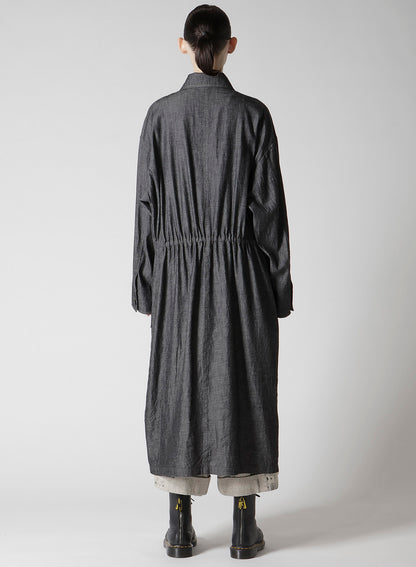 6OZ 4-POCKET LONG DRESS