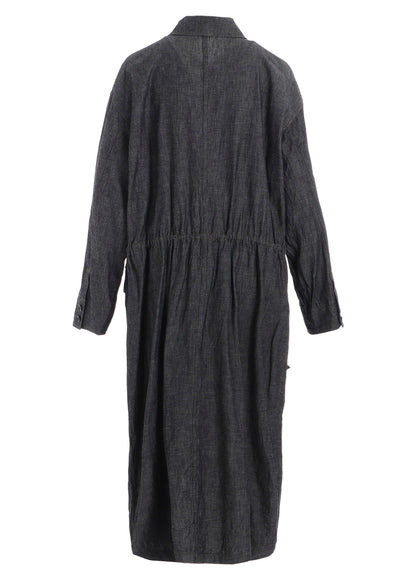 6OZ 4-POCKET LONG DRESS