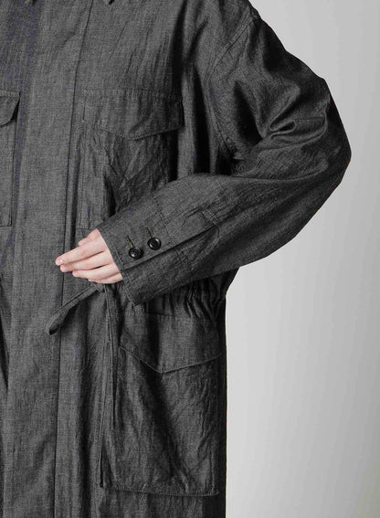 6OZ 4-POCKET LONG DRESS