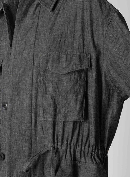 6OZ 4-POCKET LONG DRESS