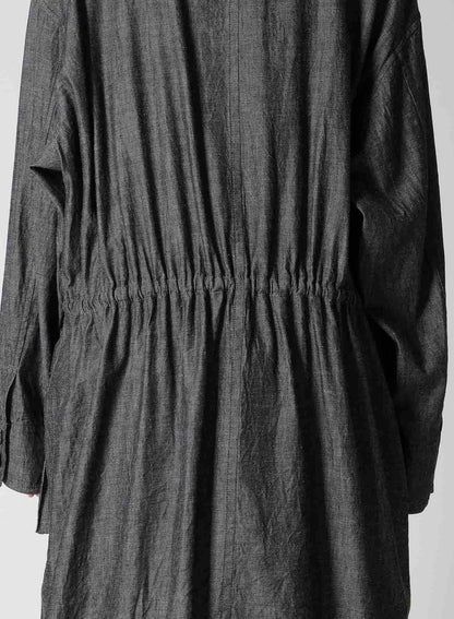 6OZ 4-POCKET LONG DRESS