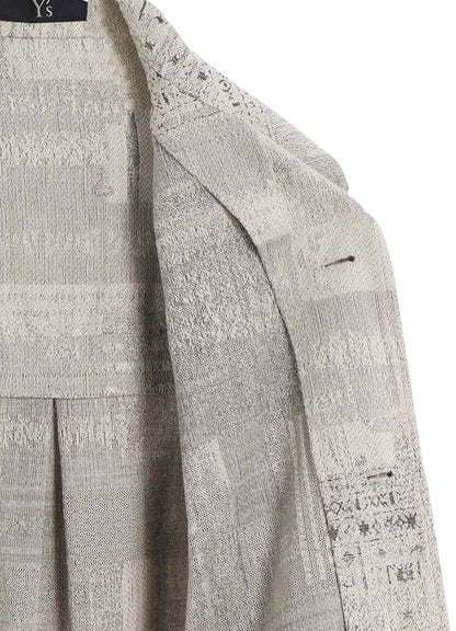 PATCHWORK JACQUARD DRESS