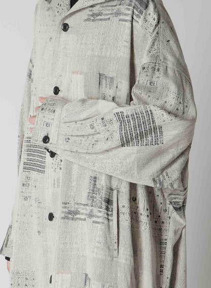 PATCHWORK JACQUARD DRESS