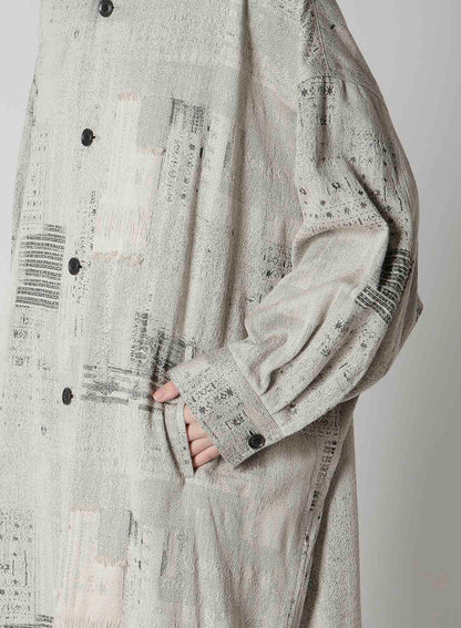 PATCHWORK JACQUARD DRESS