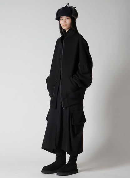 FLEECE CAP WITH FUR EARMUFF