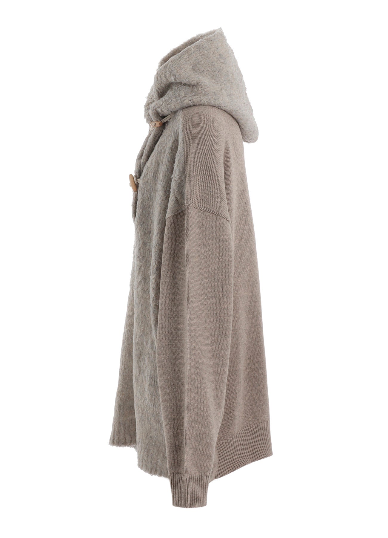 TOGGLE BUTTUN HOODIE