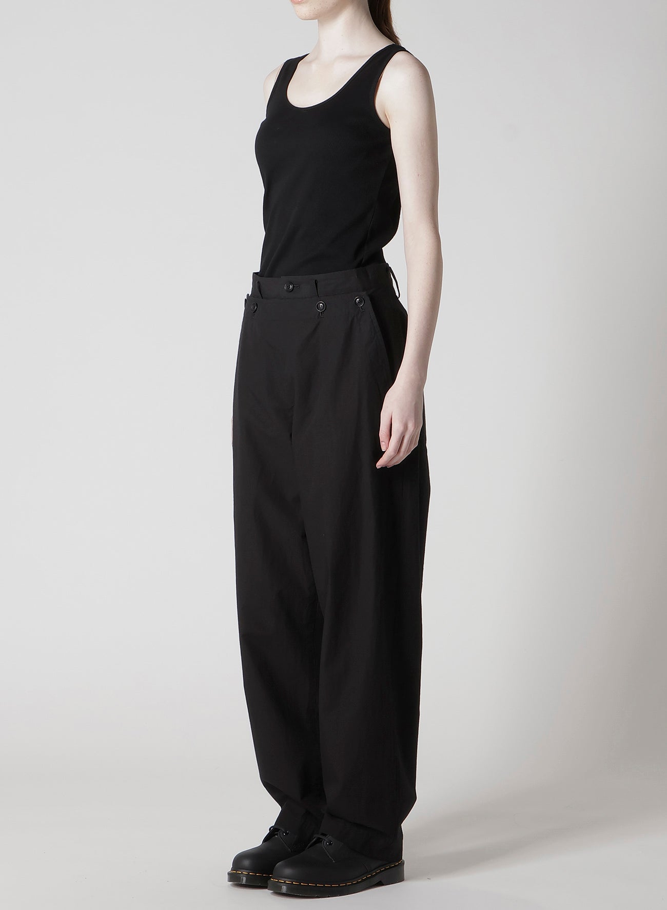 COTTON/LINEN SAILOR PANTS