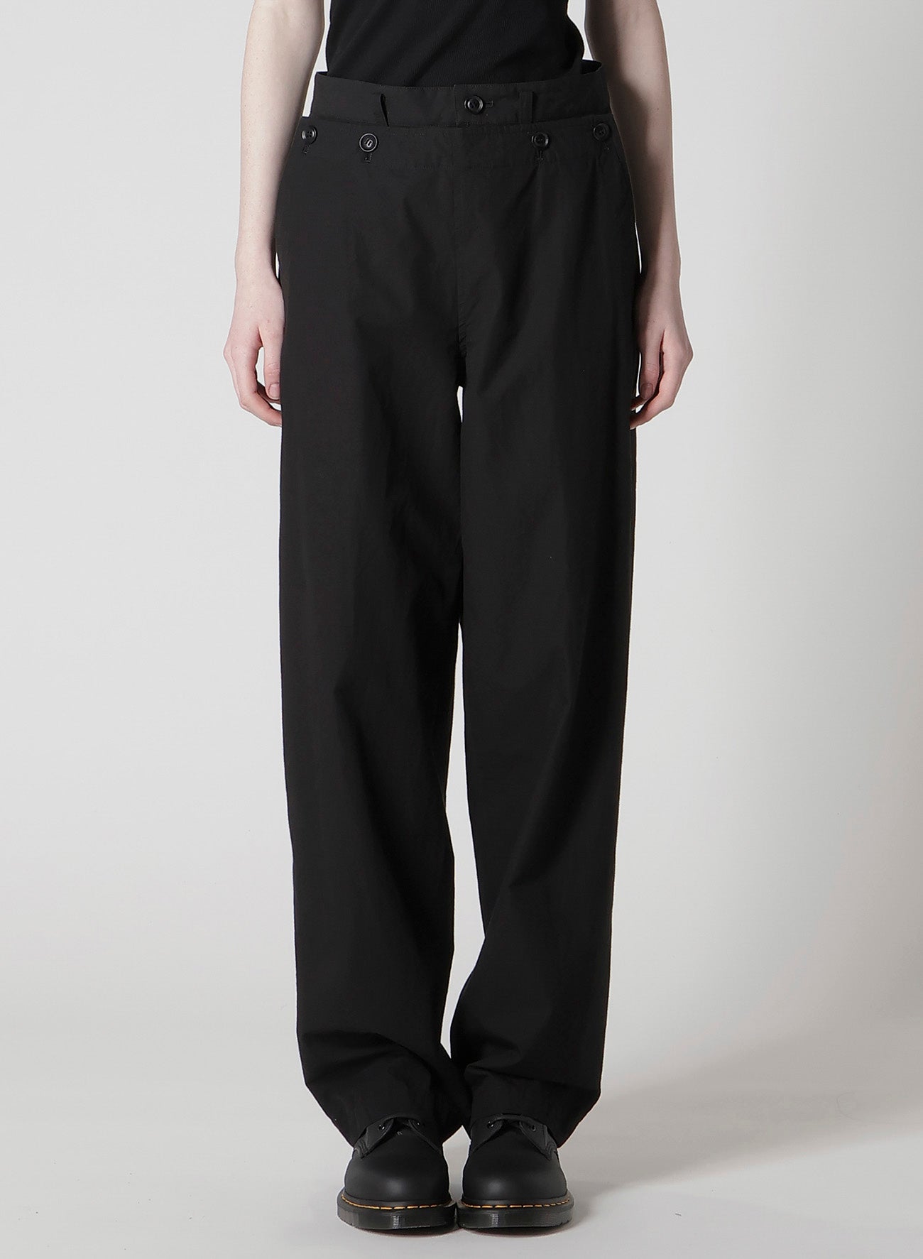 COTTON/LINEN SAILOR PANTS