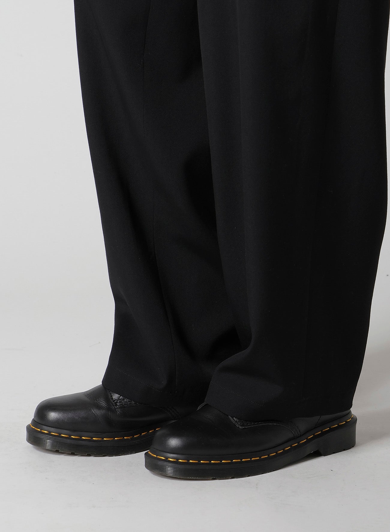 WOOL GABARDINE KO-SAILOR PANTS