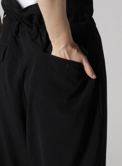 CREPE de CHINE HIGH WAIST PANTS