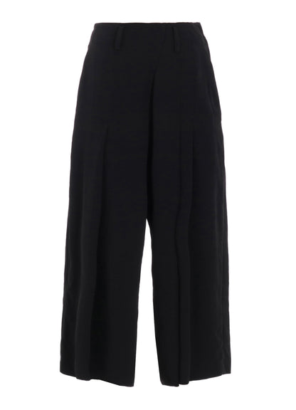 CREPE de CHINE RANDOM TUCK PANTS