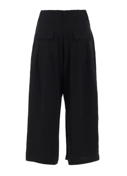 CREPE de CHINE RANDOM TUCK PANTS