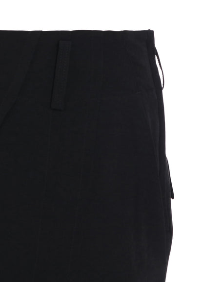 CREPE de CHINE RANDOM TUCK PANTS