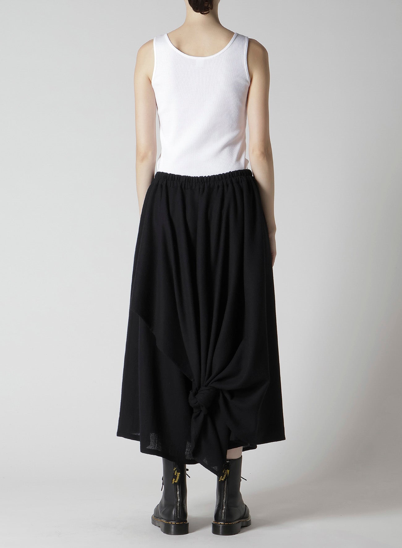WOOL GAUZE TWILL PANTS