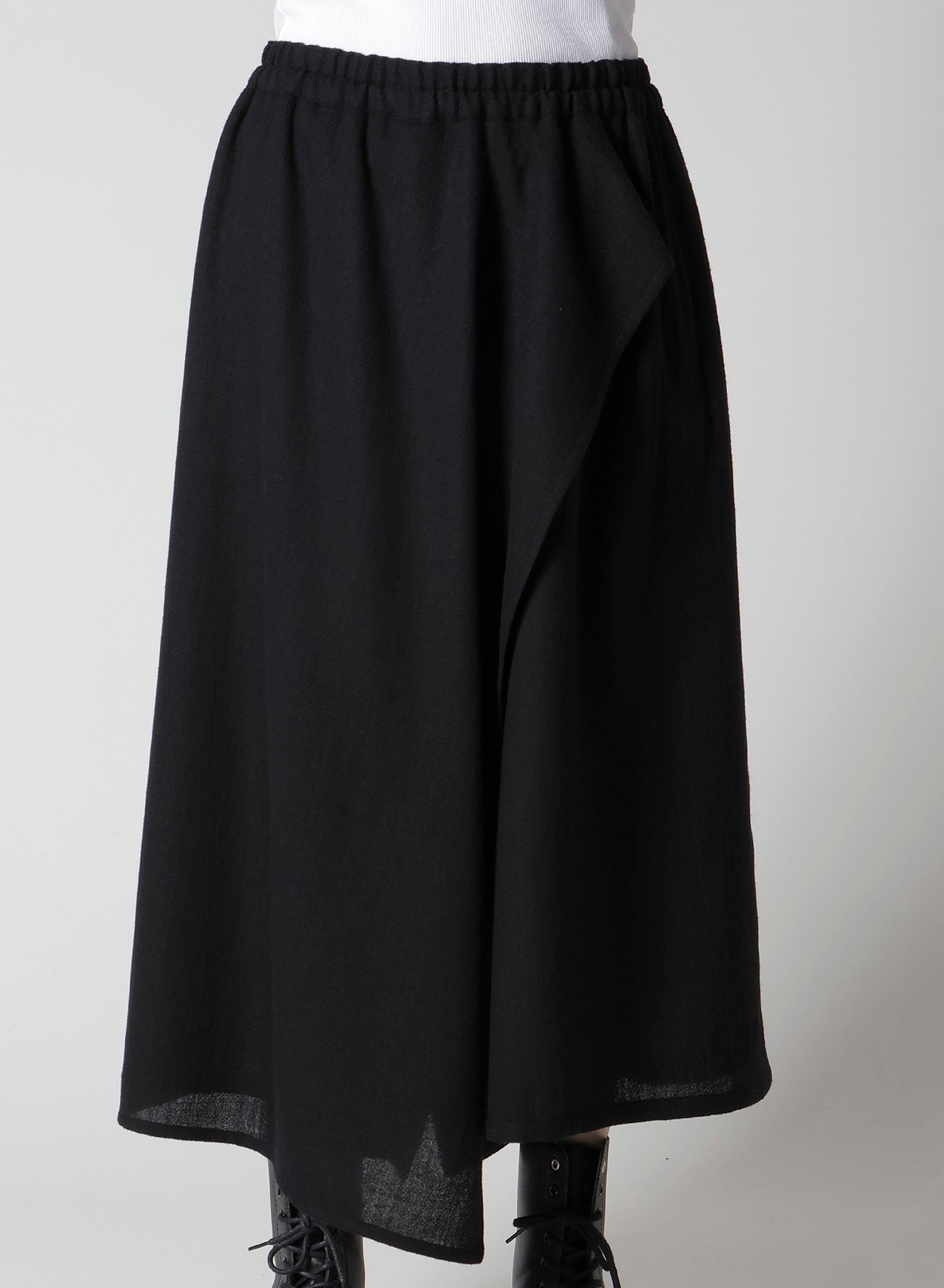 WOOL GAUZE TWILL PANTS