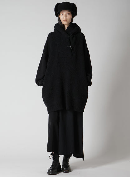 CREPE de CHINE/6oz DENIM RIGHT DART FLARE PANTS