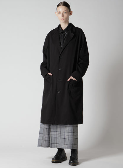 GRID PLAID BUTTON SKIRT