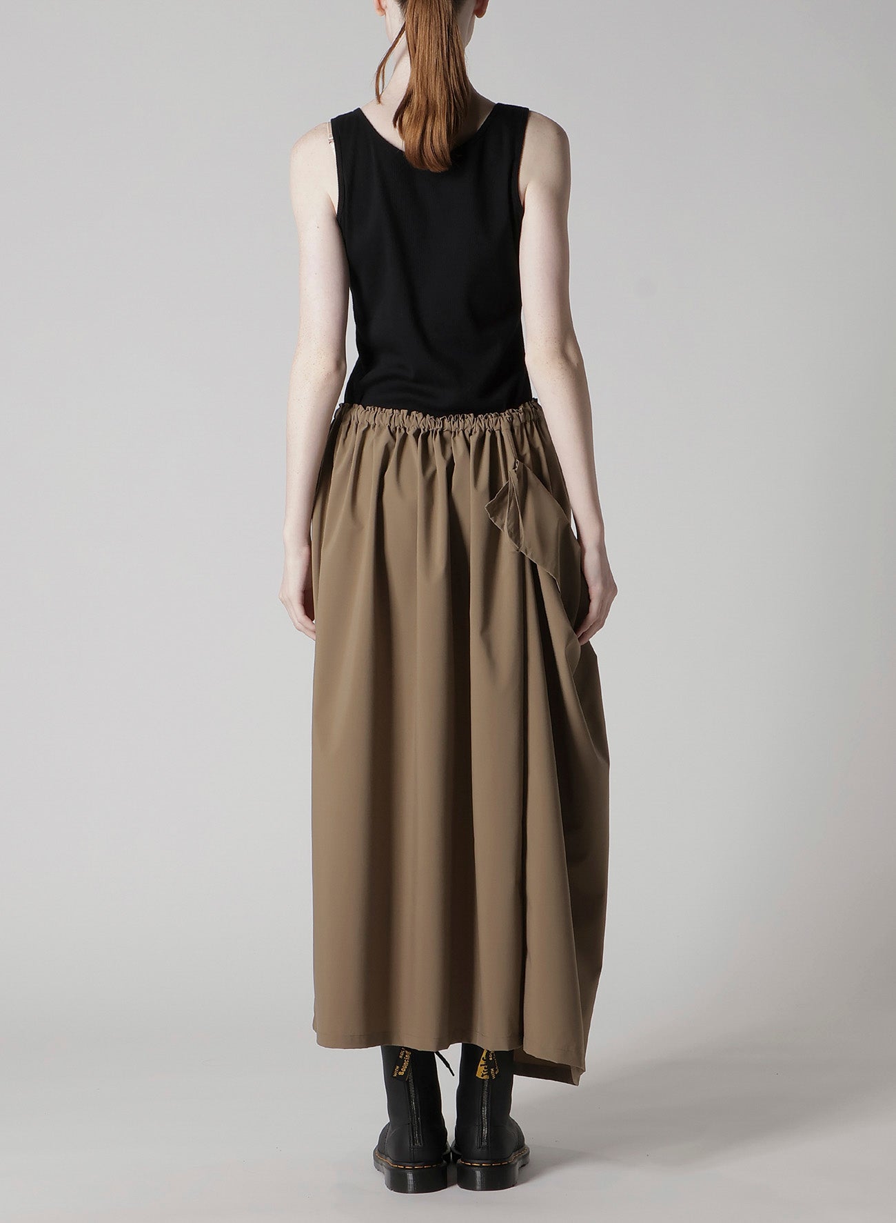PE/ TAFTA GATHERED SKIRT