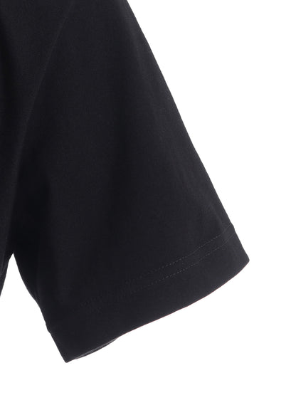 COTTON JERSEY ANIMAL PRINT ROUND NECK HALF SLEEVE T