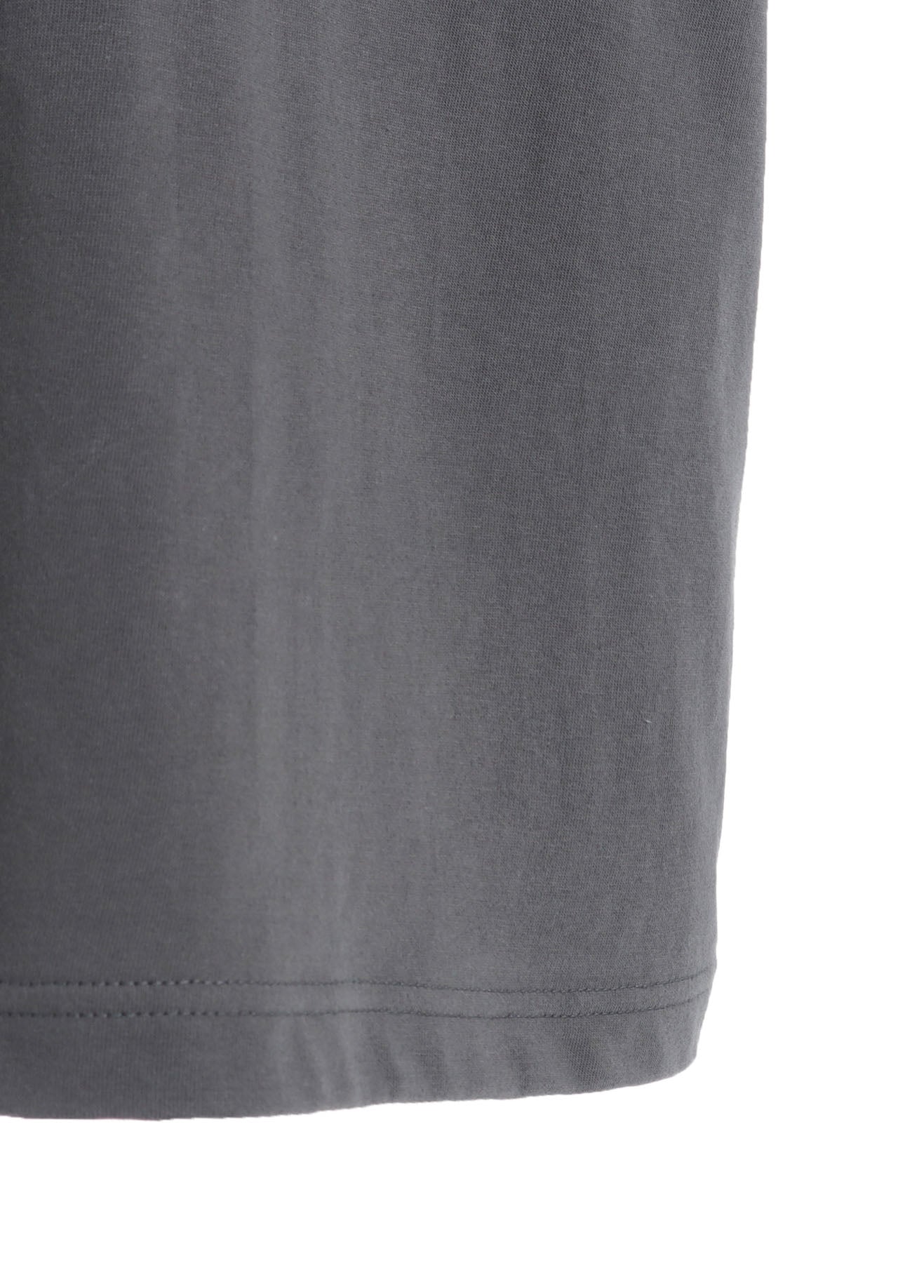 COTTON JERSEY ANIMAL PRINT CROPPED HALF SLEEVE T