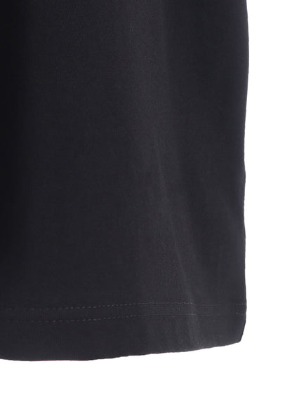 COTTON JERSEY ANIMAL PRINT CROPPED HALF SLEEVE T