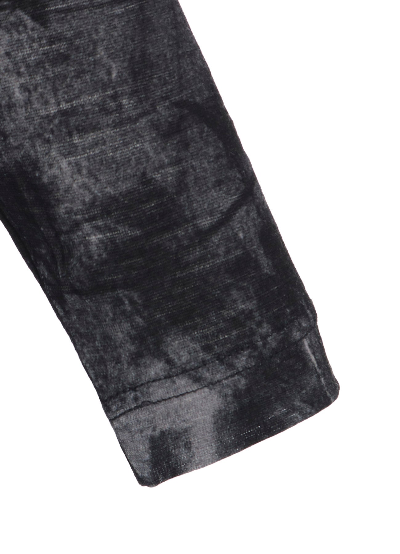 BLURRY FLOWER PRINTTED OFF NECK BUTTONED CARDIGAN