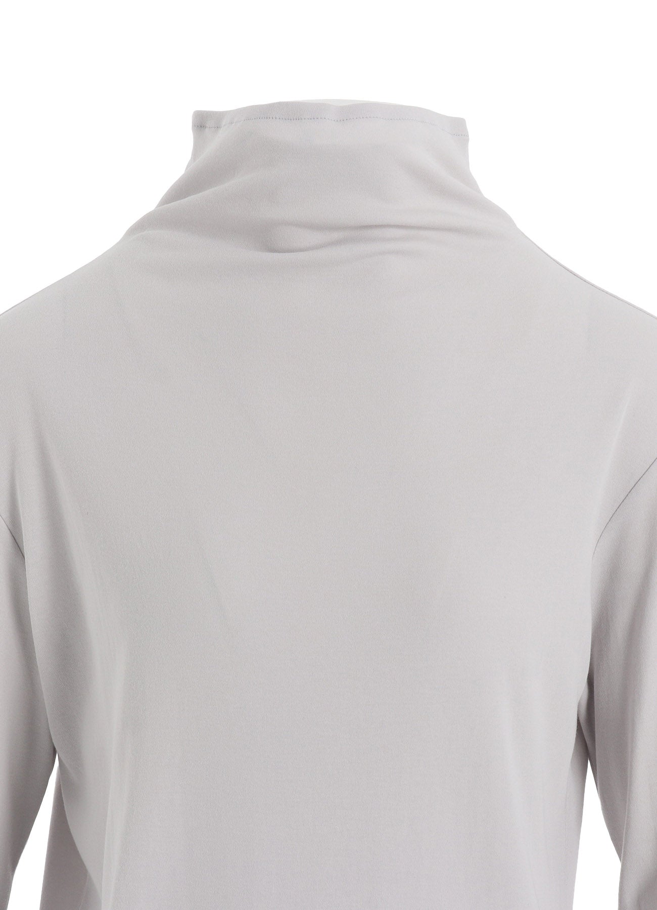 HARD-TWIST BACK BUTTON OFF-NECK T