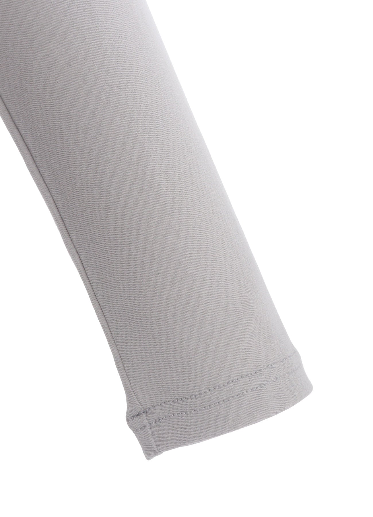 HARD-TWIST BACK BUTTON OFF-NECK T