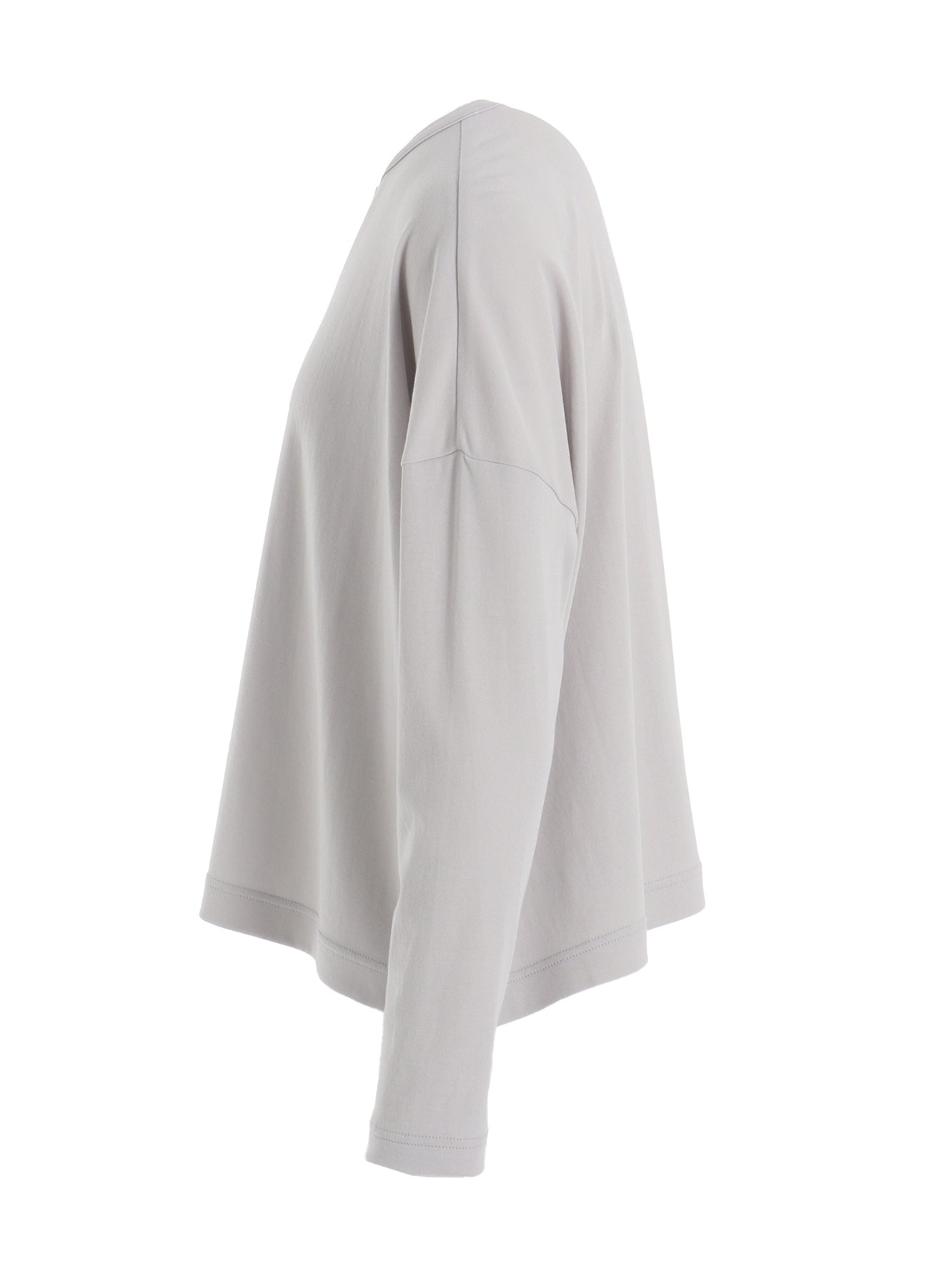 HARD-TWIST CROPPED ROUND NECK CARDIGAN
