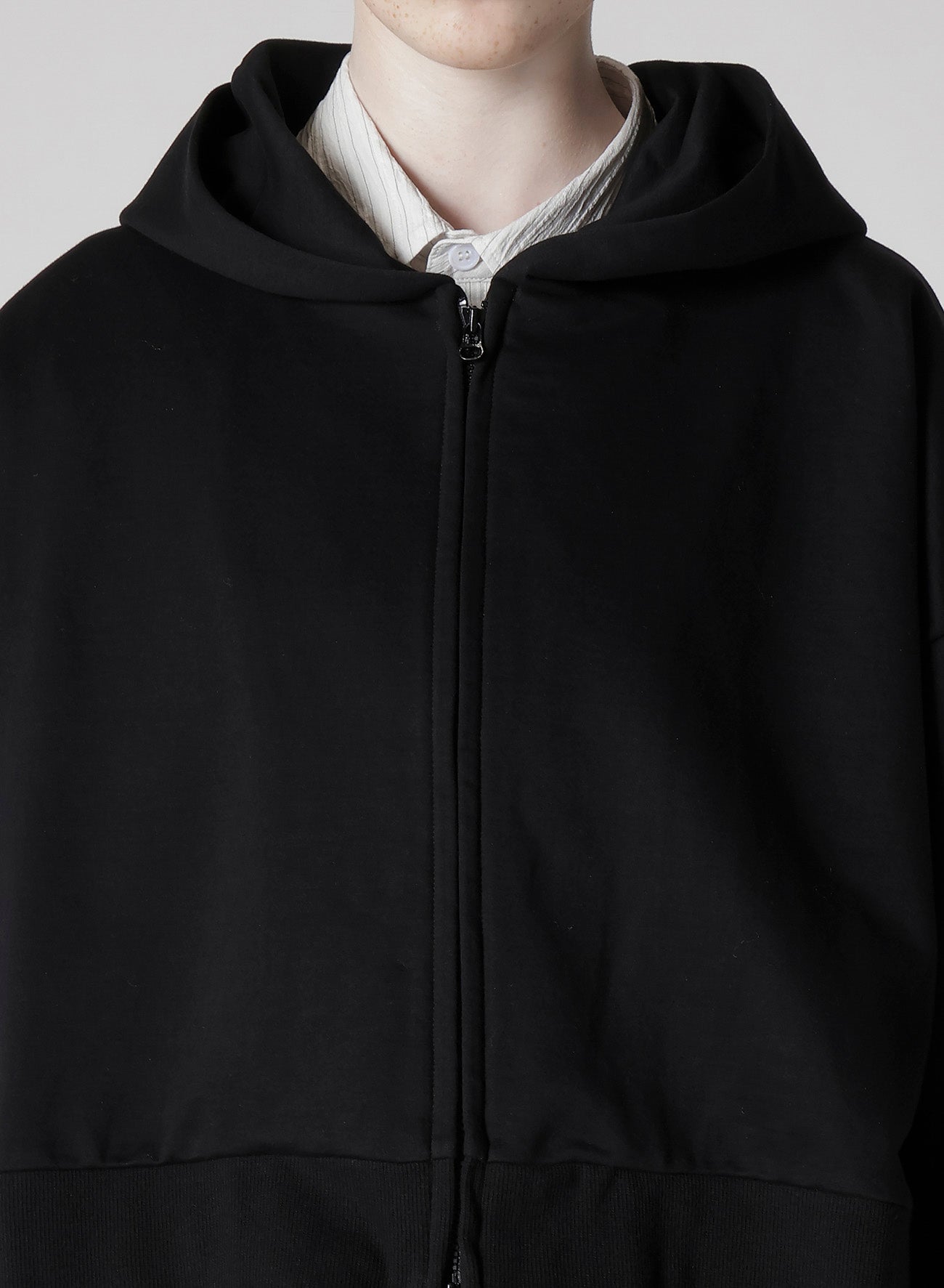 HIGH GAUGE FRENCHTERRY CROPPED HOODIE