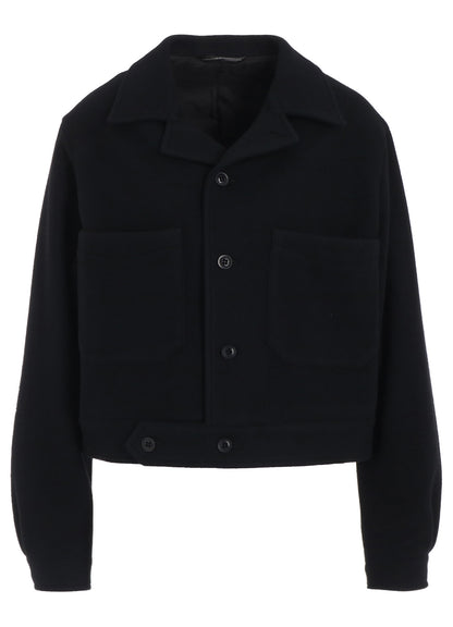 WOOL SINGLE MOSSER BLOUSON