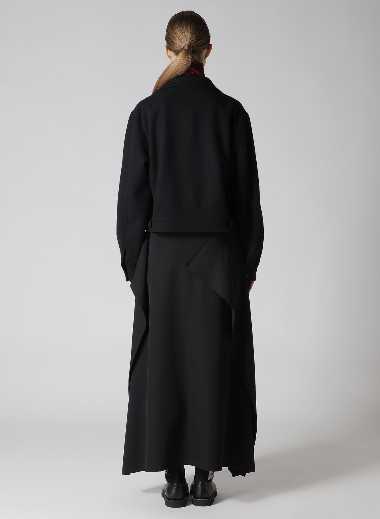 WOOL SINGLE MOSSER BLOUSON