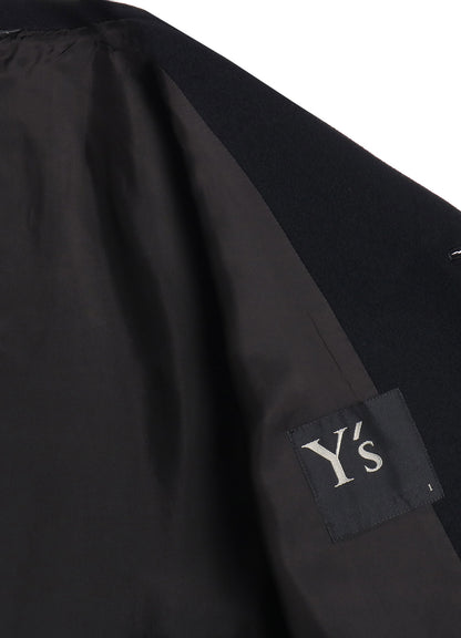 WOOL SINGLE MOSSER BLOUSON